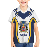 Personalized Azores Portugal Kid Hawaiian Shirt Sporty Style - Wonder Print Shop