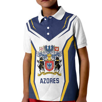 Personalized Azores Portugal Kid Polo Shirt Sporty Style - Wonder Print Shop