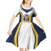 Personalized Azores Portugal Kid Short Sleeve Dress Sporty Style - Wonder Print Shop