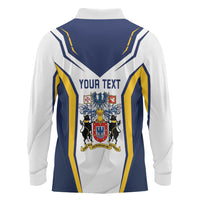 Personalized Azores Portugal Long Sleeve Polo Shirt Sporty Style - Wonder Print Shop