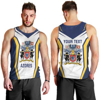 Personalized Azores Portugal Men Tank Top Sporty Style - Wonder Print Shop