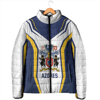 Personalized Azores Portugal Padded Jacket Sporty Style - Wonder Print Shop