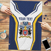 Personalized Azores Portugal Puzzle Sporty Style - Wonder Print Shop