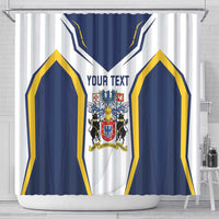 Personalized Azores Portugal Shower Curtain Sporty Style - Wonder Print Shop