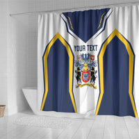 Personalized Azores Portugal Shower Curtain Sporty Style - Wonder Print Shop