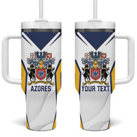 Personalized Azores Portugal Tumbler With Handle Sporty Style - Wonder Print Shop