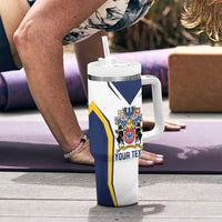 Personalized Azores Portugal Tumbler With Handle Sporty Style - Wonder Print Shop