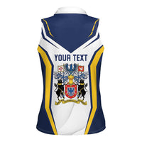 Personalized Azores Portugal Women Sleeveless Polo Shirt Sporty Style - Wonder Print Shop