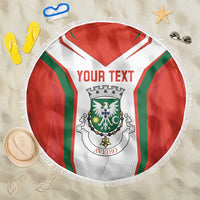 Personalized Aveiro Portugal Beach Blanket Sporty Style - Wonder Print Shop