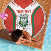 Personalized Aveiro Portugal Beach Blanket Sporty Style - Wonder Print Shop