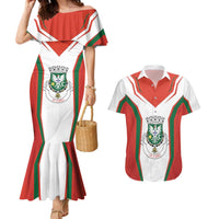Personalized Aveiro Portugal Couples Matching Mermaid Dress and Hawaiian Shirt Sporty Style - Wonder Print Shop