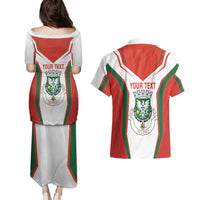Personalized Aveiro Portugal Couples Matching Puletasi and Hawaiian Shirt Sporty Style - Wonder Print Shop