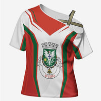 Personalized Aveiro Portugal Cross Shoulder Shirt Sporty Style - Wonder Print Shop