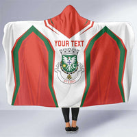 Personalized Aveiro Portugal Hooded Blanket Sporty Style - Wonder Print Shop