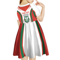 Personalized Aveiro Portugal Kid Short Sleeve Dress Sporty Style - Wonder Print Shop