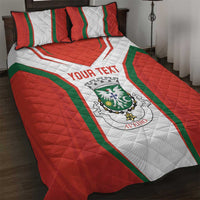 Personalized Aveiro Portugal Quilt Bed Set Sporty Style - Wonder Print Shop