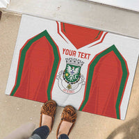 Personalized Aveiro Portugal Rubber Doormat Sporty Style - Wonder Print Shop