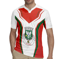 Personalized Aveiro Portugal Rugby Jersey Sporty Style - Wonder Print Shop