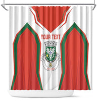 Personalized Aveiro Portugal Shower Curtain Sporty Style - Wonder Print Shop