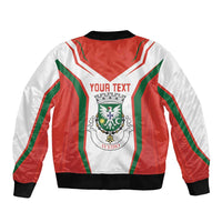 Personalized Aveiro Portugal Sleeve Zip Bomber Jacket Sporty Style - Wonder Print Shop