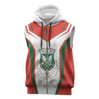 Personalized Aveiro Portugal Sleeveless Zip Hoodie Sporty Style - Wonder Print Shop