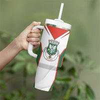Personalized Aveiro Portugal Tumbler With Handle Sporty Style - Wonder Print Shop