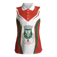 Personalized Aveiro Portugal Women Sleeveless Polo Shirt Sporty Style - Wonder Print Shop