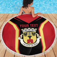Personalized Beja Portugal Beach Blanket Sporty Style - Wonder Print Shop