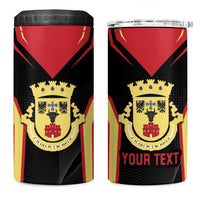 Personalized Beja Portugal 4 in 1 Can Cooler Tumbler Sporty Style - Wonder Print Shop