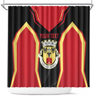 Personalized Beja Portugal Shower Curtain Sporty Style - Wonder Print Shop