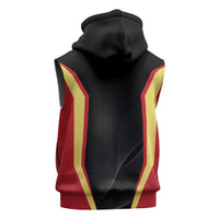 Personalized Beja Portugal Sleeveless Zip Hoodie Sporty Style - Wonder Print Shop