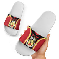 Personalized Beja Portugal Slide Sandals Sporty Style - Wonder Print Shop