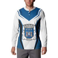 Personalized Braga Portugal Button Sweatshirt Sporty Style - Wonder Print Shop