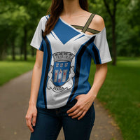 Personalized Braga Portugal Cross Shoulder Shirt Sporty Style - Wonder Print Shop