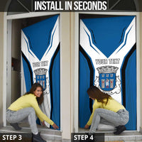 Personalized Braga Portugal Door Cover Sporty Style - Wonder Print Shop