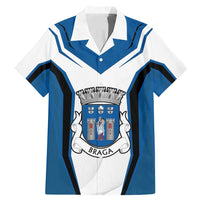 Personalized Braga Portugal Family Matching Mermaid Dress and Hawaiian Shirt Sporty Style - Wonder Print Shop