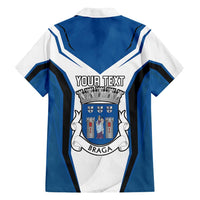 Personalized Braga Portugal Family Matching Puletasi and Hawaiian Shirt Sporty Style - Wonder Print Shop