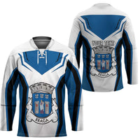 Personalized Braga Portugal Hockey Jersey Sporty Style - Wonder Print Shop