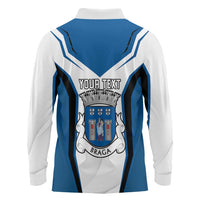 Personalized Braga Portugal Long Sleeve Polo Shirt Sporty Style - Wonder Print Shop
