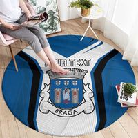 Personalized Braga Portugal Round Carpet Sporty Style - Wonder Print Shop