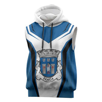 Personalized Braga Portugal Sleeveless Hoodie Sporty Style - Wonder Print Shop
