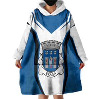 Personalized Braga Portugal Wearable Blanket Hoodie Sporty Style - Wonder Print Shop