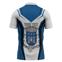Personalized Braga Portugal Zipper Polo Shirt Sporty Style - Wonder Print Shop