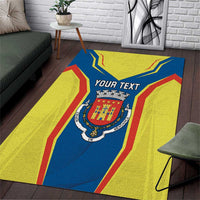 Personalized Braganca Portugal Area Rug Sporty Style - Wonder Print Shop