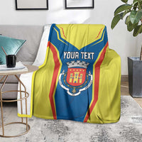Personalized Braganca Portugal Blanket Sporty Style - Wonder Print Shop