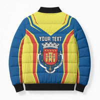 Personalized Braganca Portugal Bomber Puffer Jacket Sporty Style - Wonder Print Shop
