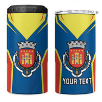 Personalized Braganca Portugal 4 in 1 Can Cooler Tumbler Sporty Style - Wonder Print Shop