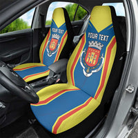 Personalized Braganca Portugal Car Seat Cover Sporty Style - Wonder Print Shop