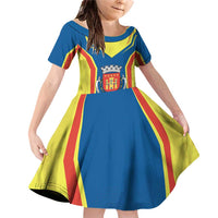 Personalized Braganca Portugal Family Matching Off Shoulder Short Dress and Hawaiian Shirt Sporty Style - Wonder Print Shop