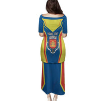 Personalized Braganca Portugal Family Matching Puletasi and Hawaiian Shirt Sporty Style - Wonder Print Shop